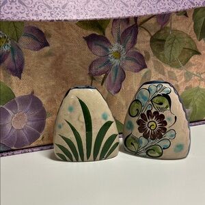 Vintage Ceramic Mexican Tonala Folk Art Pottery2/2